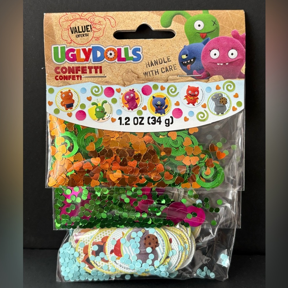 Ugly Dolls Movie Foil Party Confetti